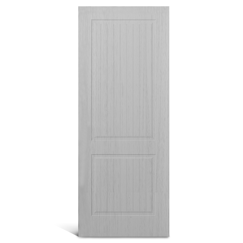 2 panel square top PVC Molded door