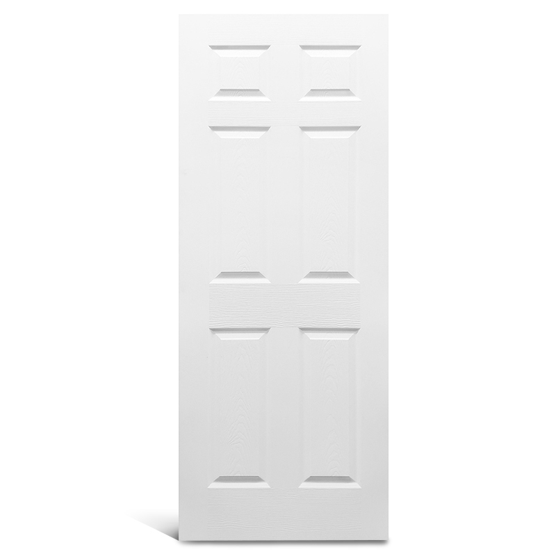 6 panel na may texture primed Molded door