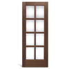 8 Lite PVC Glass French Door Interior Residential