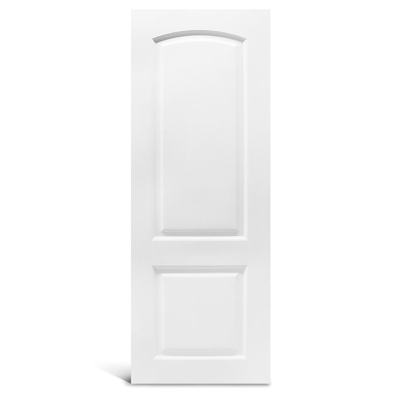 2 panel round top makinis pre-painted Molded door