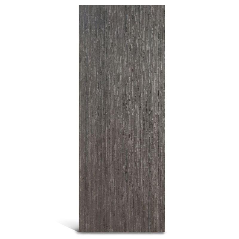 Grey Melamine Flush Panel Door