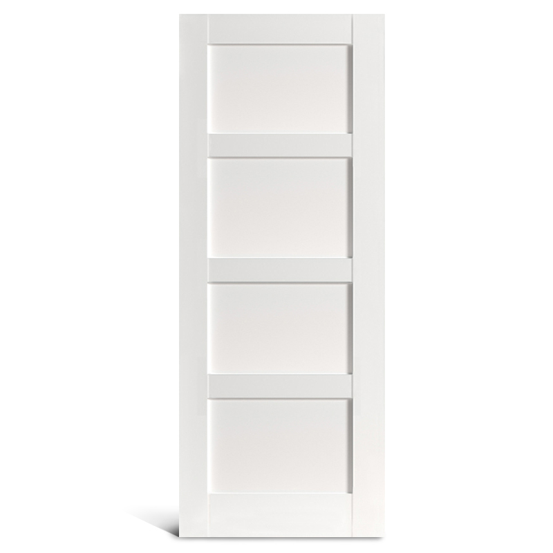 4 Flat Panel PVC Shaker Door