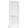 2 flat panel primed Shaker pinto