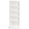 5 flat panel na pre-painted Shaker door