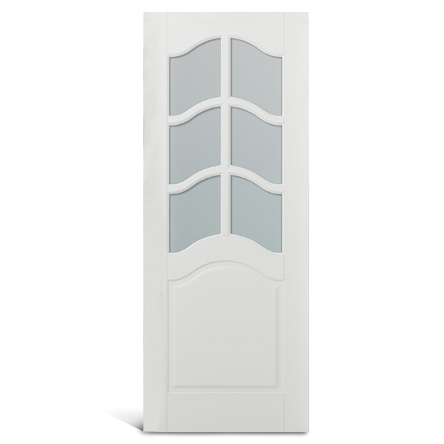 7 lite arch top glass PVC Molded na pinto