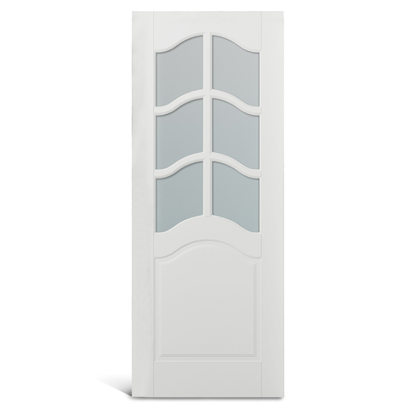 7 lite arch top glass PVC Molded na pinto