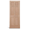 6 panel oak Panel pinto