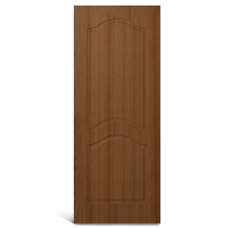 2 panel arch top teak PVC Molded na pinto