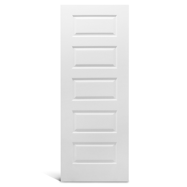 5 Panel Smooth Pre-painted Molded Door Interior Build
