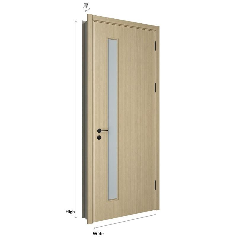 Oupai PVC Wooden MDF Door CE Saso GOST-R Certificate