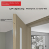 Oupai PVC Wooden MDF Door CE Saso GOST-R Certificate