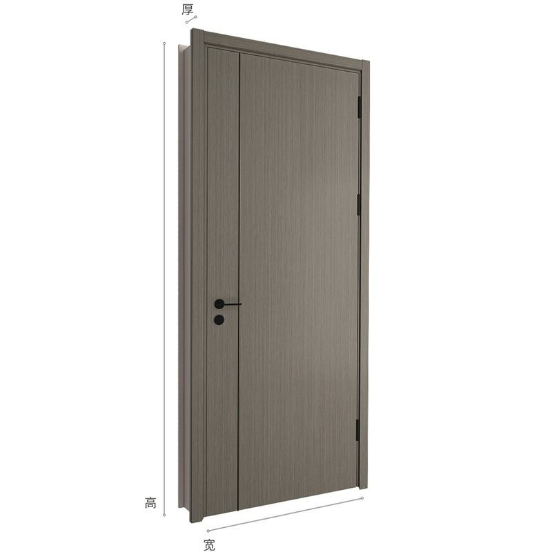 Oupai Painted Wooden MDF Door CE Saso GOST-R Certificate