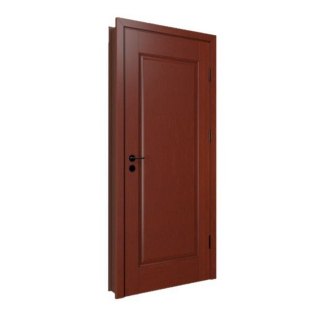 Oupai Painted Wooden MDF Door CE Saso GOST-R Certificate