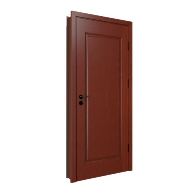 Oupai Painted Wooden MDF Door CE Saso GOST-R Certificate