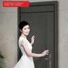 Oupai Steel Entry Security Door FSC CE Saso GOST-R Authenticate