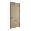 Oupai PVC Wooden MDF Door CE Saso GOST-R Certificate
