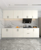 Oupai Laminated Chipboard Customized Kitchen Cabinet FSC CE Saso GOST-R Authenticate