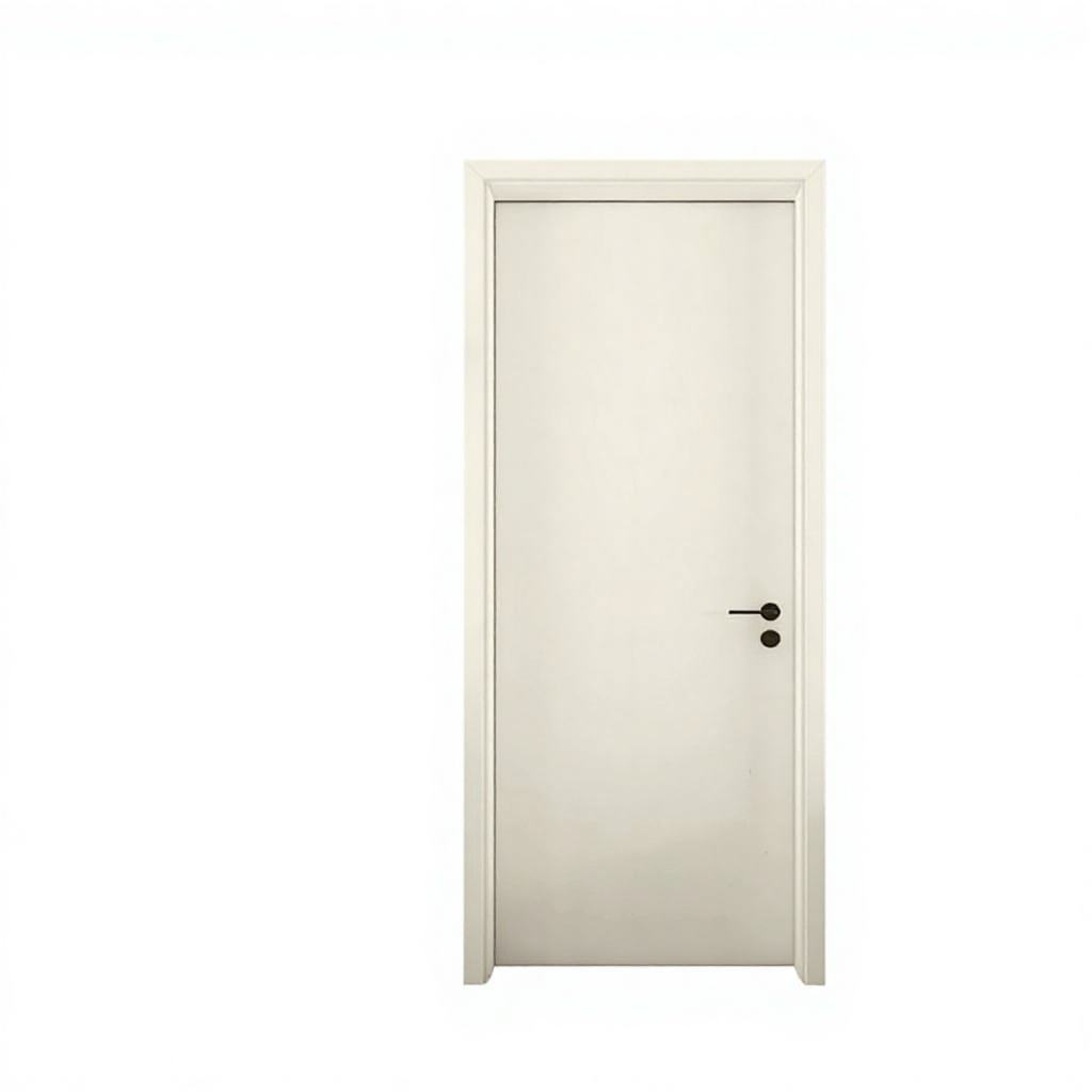 Oupai PVC Wooden MDF Door CE Saso GOST-R Certificate