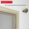 Oupai PVC Wooden MDF Door CE Saso GOST-R Certificate