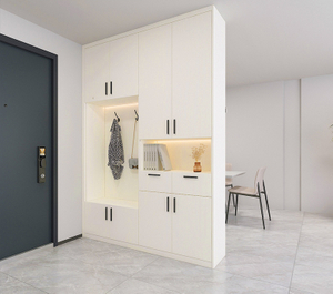 Oupai Laminated Chipboard Customized Kitchen Cabinet FSC CE Saso GOST-R Authenticate