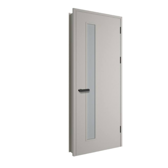 Oupai Painted Wooden MDF Door CE Saso GOST-R Certificate