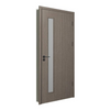 Oupai PVC Wooden MDF Door CE Saso GOST-R Certificate