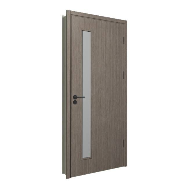 Oupai PVC Wooden MDF Door CE Saso GOST-R Certificate