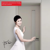 Oupai Painted Wooden MDF Door CE Saso GOST-R Certificate