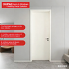 Oupai PVC WPC Waterproof Door CE Saso Certificate