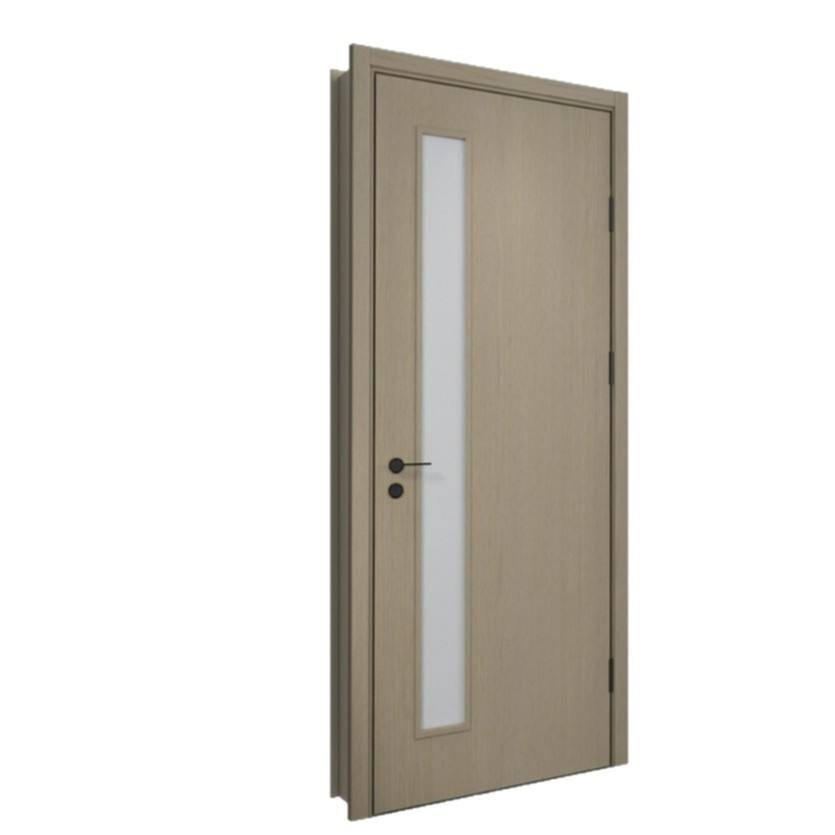 Oupai PVC Wooden MDF Door CE Saso GOST-R Certificate