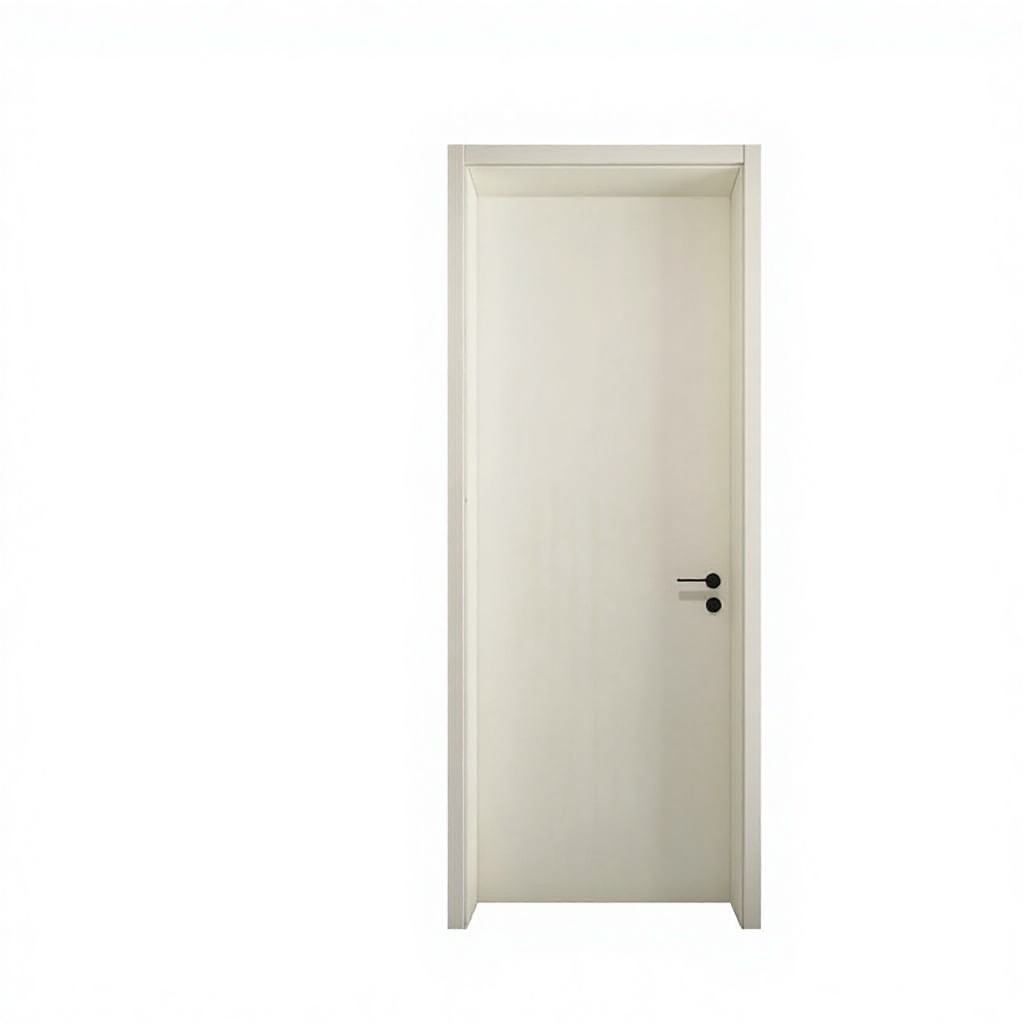 Oupai PVC Wooden MDF Door CE Saso GOST-R Certificate